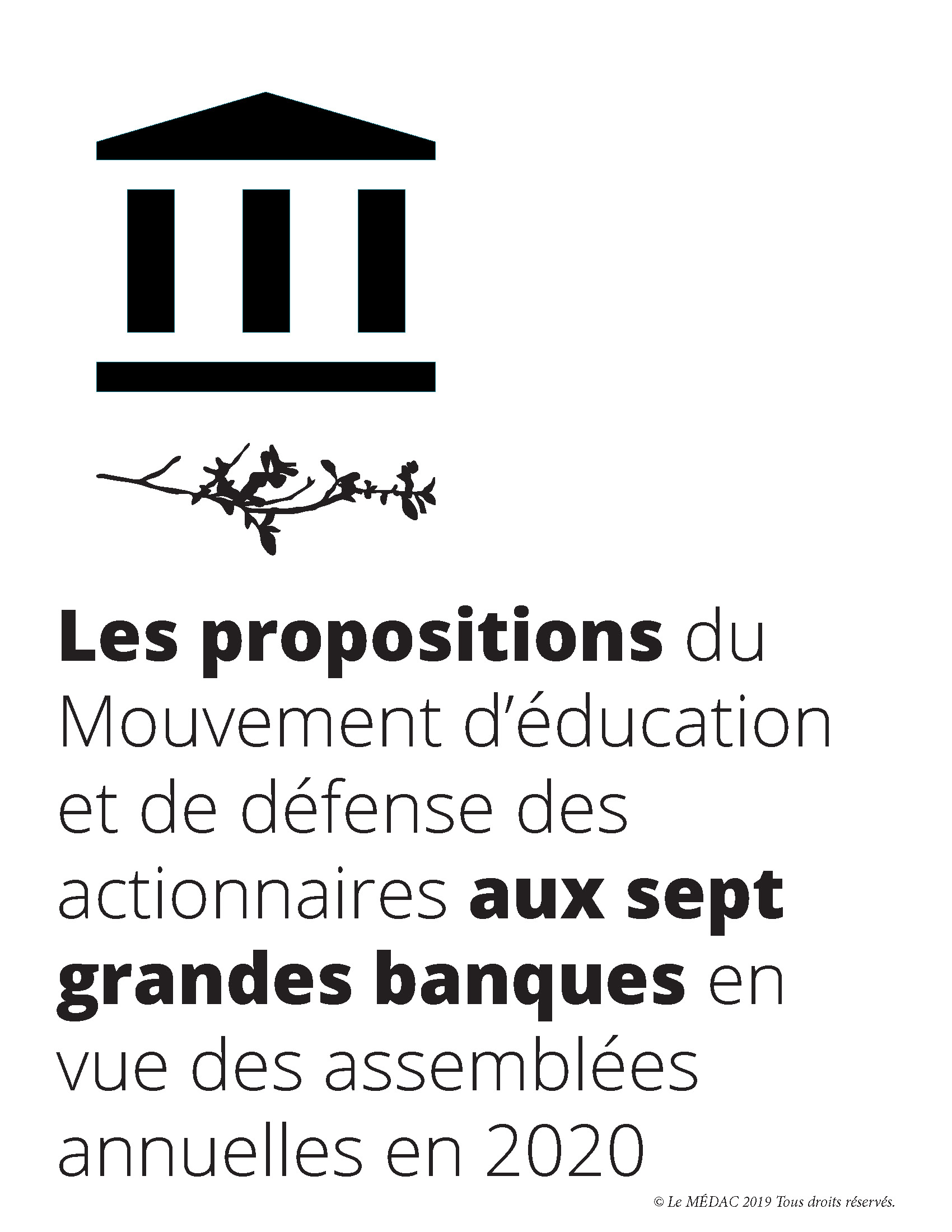 propositions 2020 banques